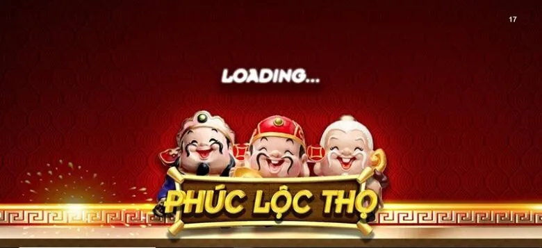 Giao diện loading Game slot Phúc Lộc Thọ tại game bài uy tín Iwin