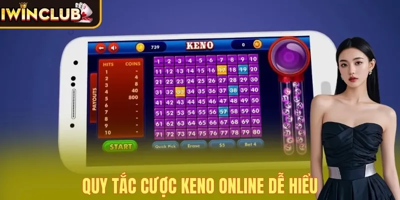 Quy tắc cược Keno online dễ hiểu